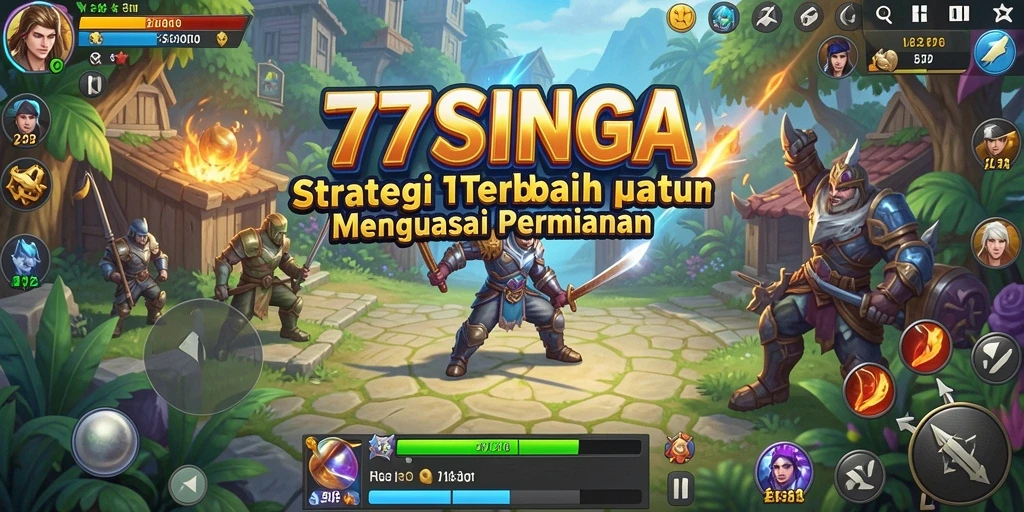 Tampilan gameplay menarik dari 77SINGA dengan strategi mendalam.