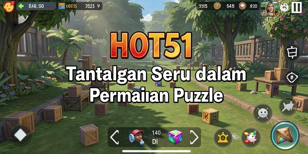 Gameplay HOT51 yang menantang dengan desain menarik.