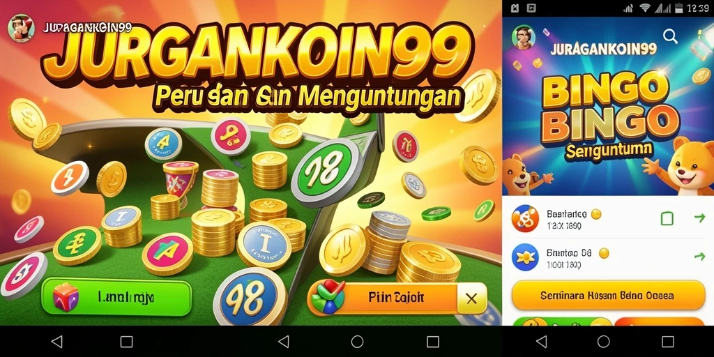 Tampilan gameplay JURAGANKOIN99 yang penuh warna dan mengasyikkan.