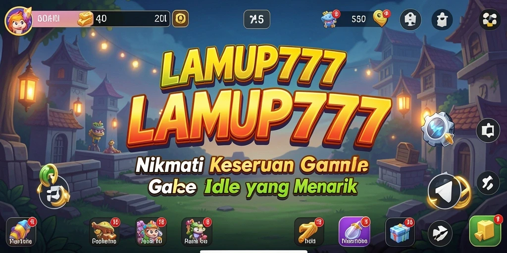 Tampilan menarik dari gameplay LAMPU777 saat mengelola sumber daya.