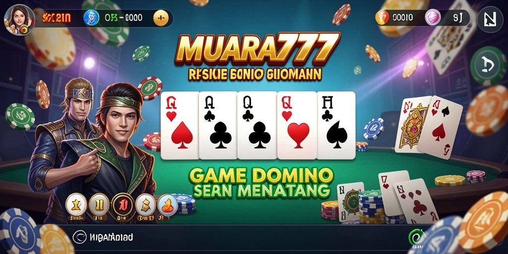 Tampilan menarik gameplay Domino di MUARA777