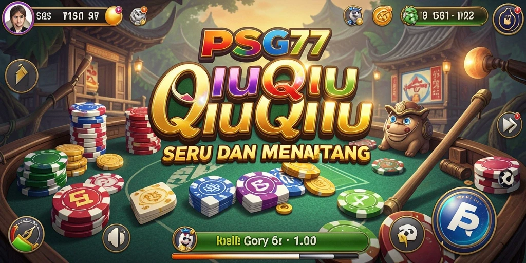 Screenshot gameplay QiuQiu yang menampilkan keseruan permainan.