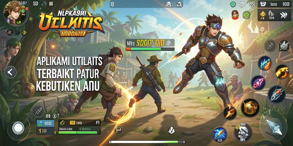 Tampilan antarmuka aplikasi SD107 yang menarik dan intuitif.