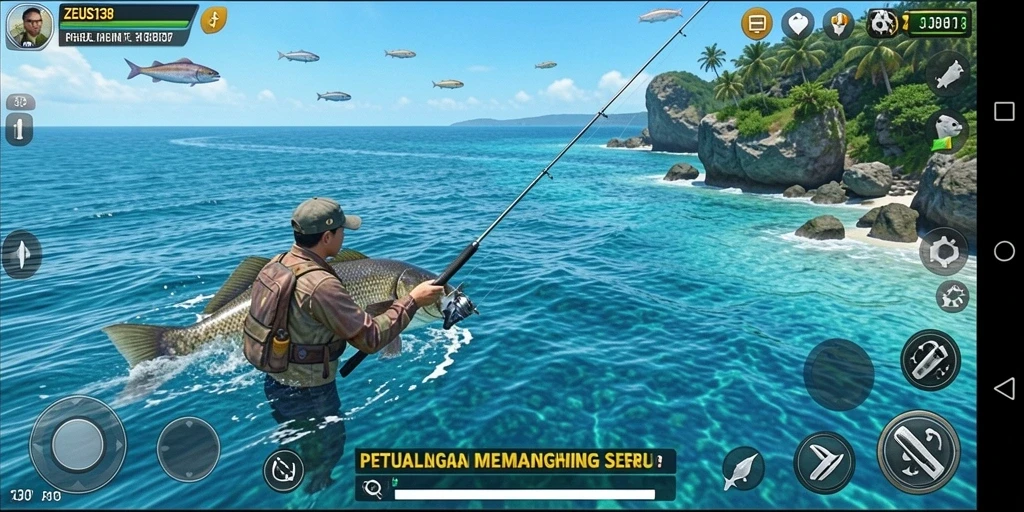 Tangkapan ikan besar di gameplay ZEUS138 yang menarik.